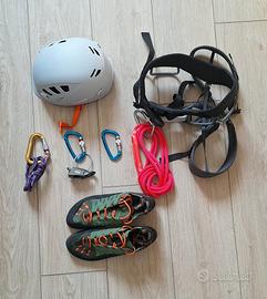 attrezzatura per arrampicata/ alpinismo 