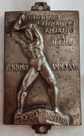 MEDAGLIA TROFEO INDUSTRIA ANSALDO FIAT.