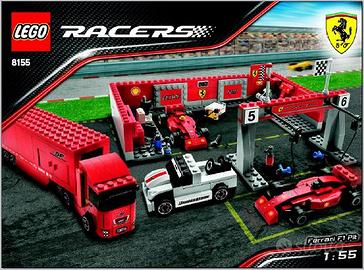 Lego Racers 8155 - Ferrari F1 Pit