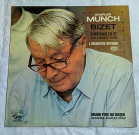 Disco Vinile LP Bizet Charles Munch Orchestre ORTF