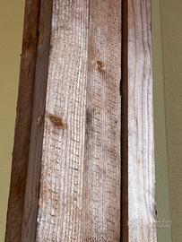 Listelli per tetto in legno lunghi 4 metri