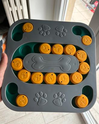 Gioco interattivo per cani, dispenser per cibo