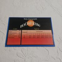 Boomerang titolo di proprietà 