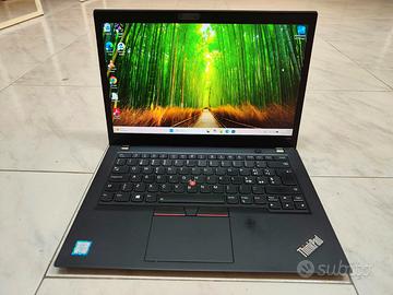 LENOVO THINKPAD T480s 8GB SSD 256GB i5-8350U