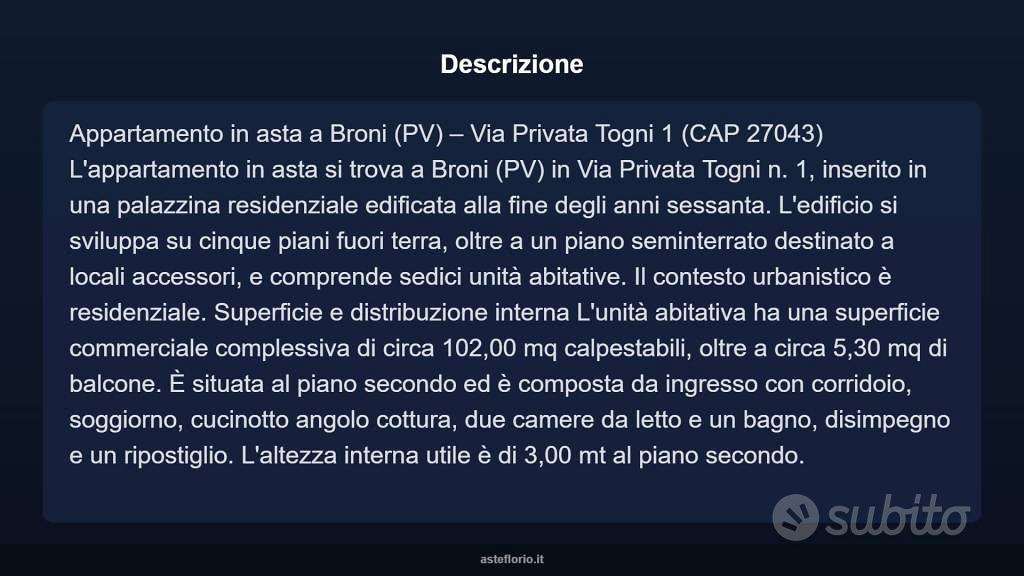 Appartamento – Broni, Pavia - Vista 4