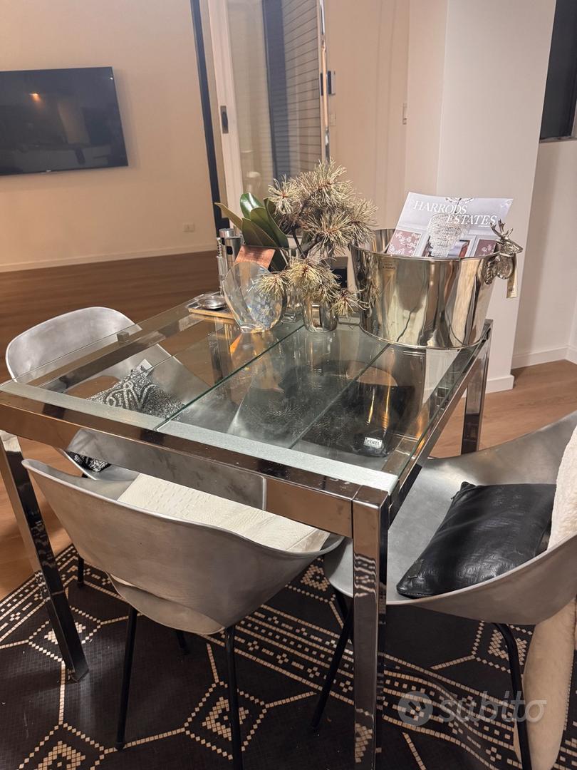 Vetro Allungabile Tavolo Vetro Ikea Usato Tavolo In Vetro