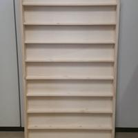 Bacheca casellario verticale in legno di abete