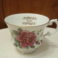 Tazza “June - Elizabethan Staffordshire – England”