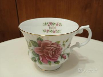 Tazza “June - Elizabethan Staffordshire – England”