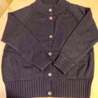 Maglione Cardigan Blu tg42