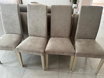 4 sedie 100 euro