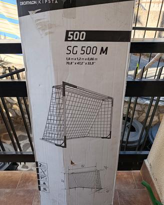 Porta calcio media decathlon 1,8x1,2x0,86