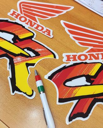 Adesivi convogliatori honda cr 125  250 1991