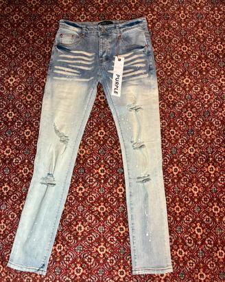 Jeans purple