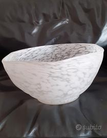 GRANDE VASO IN VETRO SATINATO – CENTROTAVOLA