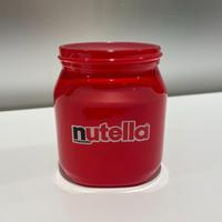 VASETTO NUTELLA DECORATO ROSSO