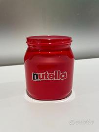 VASETTO NUTELLA DECORATO ROSSO