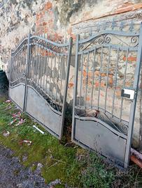 cancello carraio motori e pedonale 