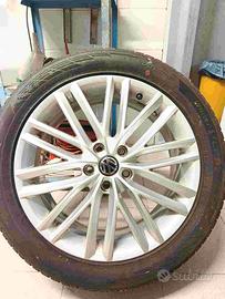 Set 4 cerchi VW e 4 pneumatici invernali