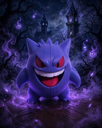 Gengar statua Pokémon 