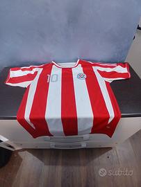 Maglia Paraguay Nazionale - N.10 - rossa/bianca