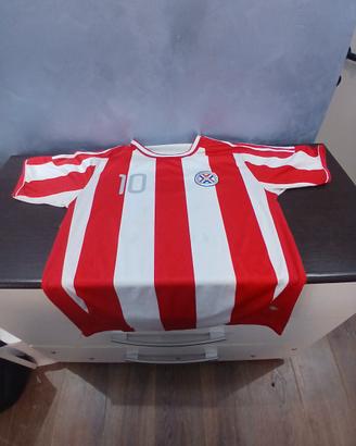 Maglia Paraguay Nazionale - N.10 - rossa/bianca
