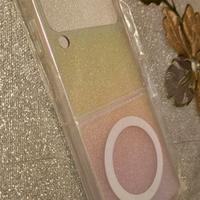 Cover Samsung Z Flip 3 - Trasparente Arcobaleno