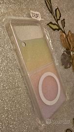 Cover Samsung Z Flip 3 - Trasparente Arcobaleno