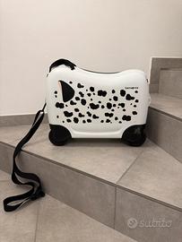 Valigia da viaggio bambino marca samsonite dalmata