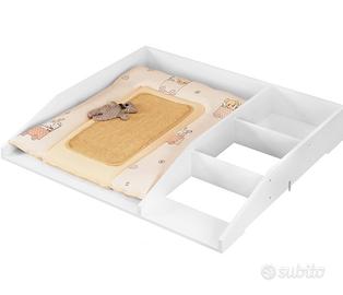 Fasciatoio neonata per cassettiera con materasso