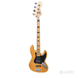 SQUIER VINTAGE MODIFIED JAZZ BASS ’70s – NATURAL