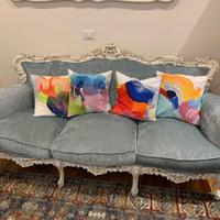 Divano chippendal  riammodernato