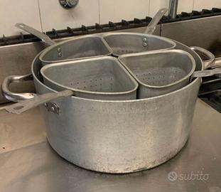 Casseruola Cuoci Pasta 4 Spicchi - Diametro 40cm
