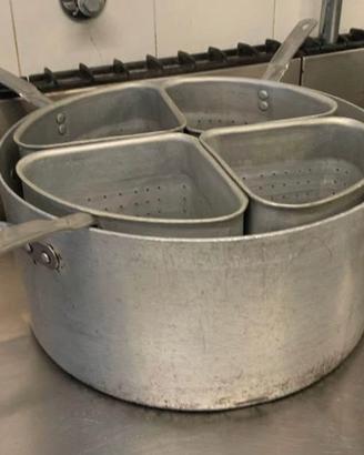 Casseruola Cuoci Pasta 4 Spicchi - Diametro 40cm