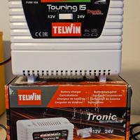 caricabatterie auto moto Camper telwin touring 15