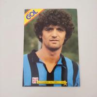 ALESSANDRO ALTOBELLI INTER CARTOLINA UFFICIALE RIV