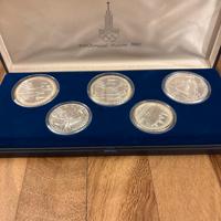 Lotto Olimpiadi 1980 fdc argento