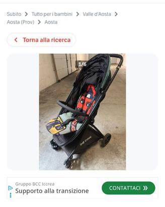 Seggiolone auto e passeggino leggero