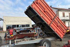 Rimorchio agricolo SILVER CAR ribaltabile posterio