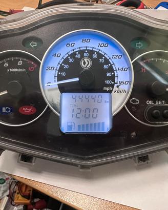 Cruscotto quadro strumenti sym con cablaggio