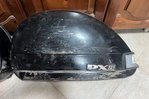 coppia scocche bauletti cofani vespa px originali