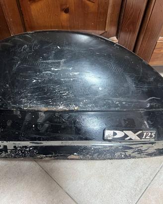 coppia scocche bauletti cofani vespa px originali