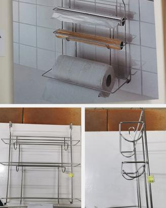 accessori da cucina x asta sotto pensile 