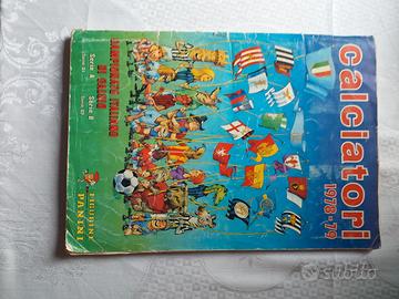Album figurine calciatori panini 78,79 completo