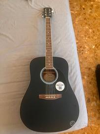 Chitarra acustica fender FA 25 nera