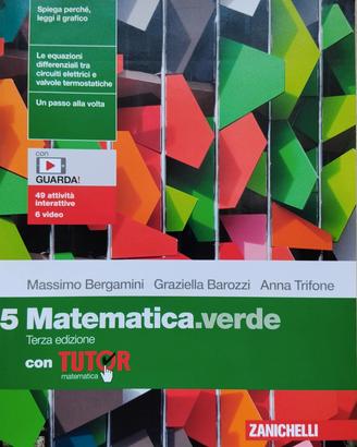libro Matematica verde 5 9788808122506