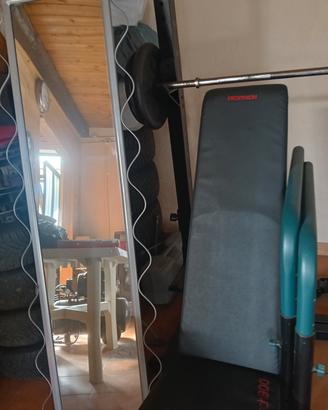 Pesi da palestra e Tapis Roulant 