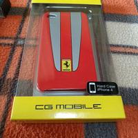 Custodia cover rigida iPhone 4 4s Ferrari 2 pezzi
