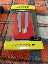 Custodia cover rigida iPhone 4 4s Ferrari 2 pezzi