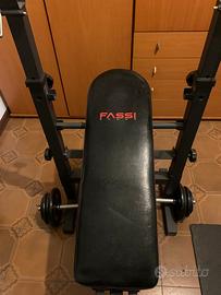 Panca reclinabile per allenamento